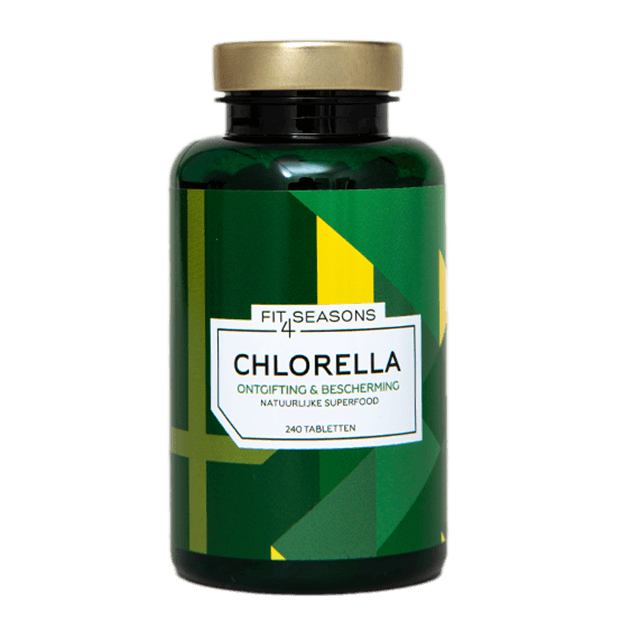 Gebakjes Onderdrukking Agnes Gray Chlorella - Fit4Seasons