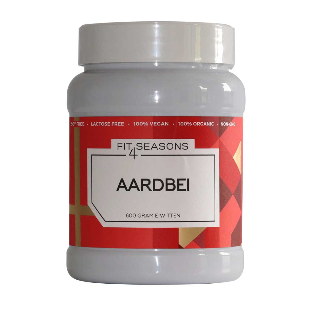 Vegan eiwit proteine F4S-Aardbei